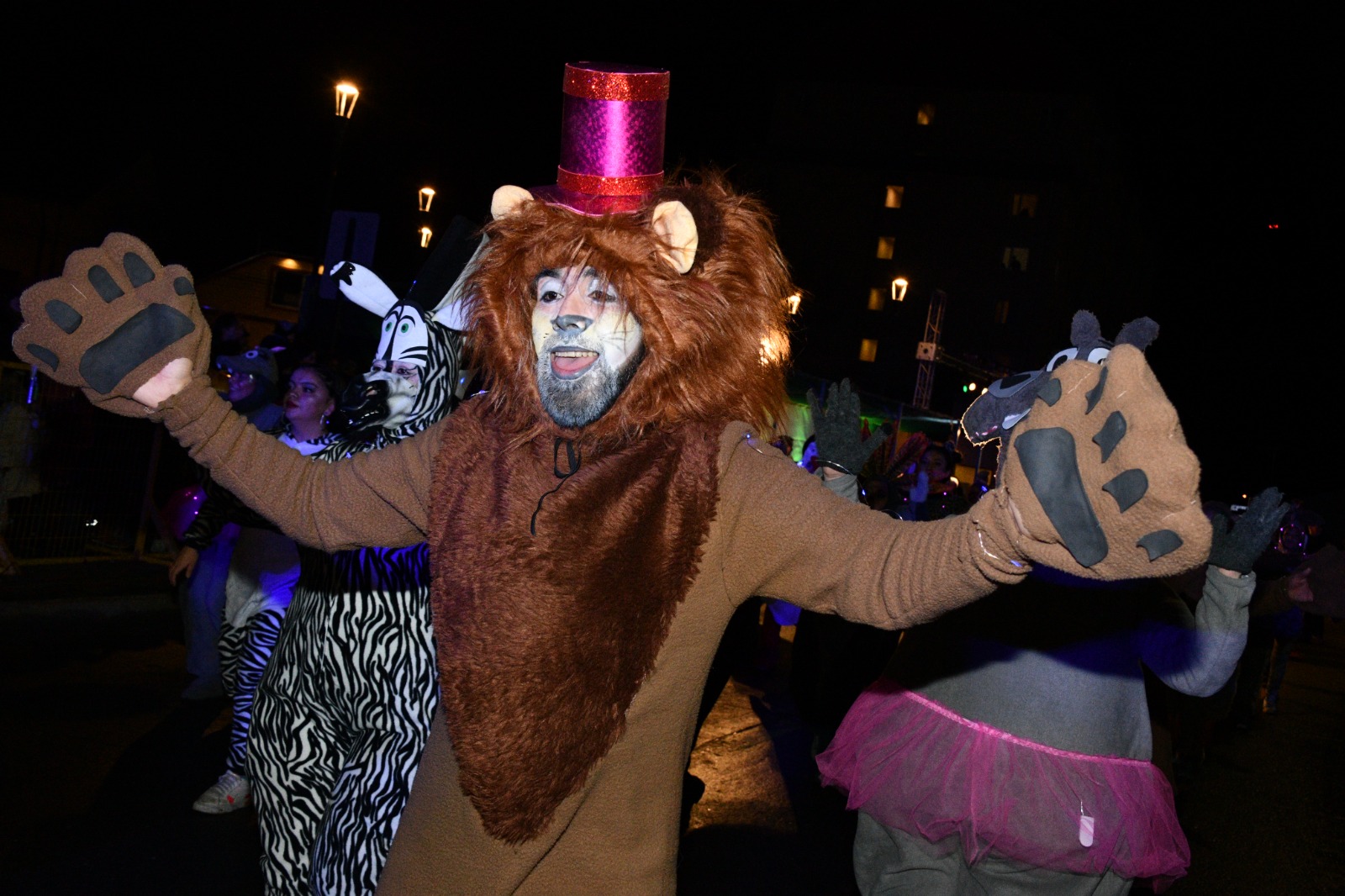 Carro de Enap Magallanes ganó en la categoría A de la vigesimoséptima versión del Carnaval de Invierno 2023