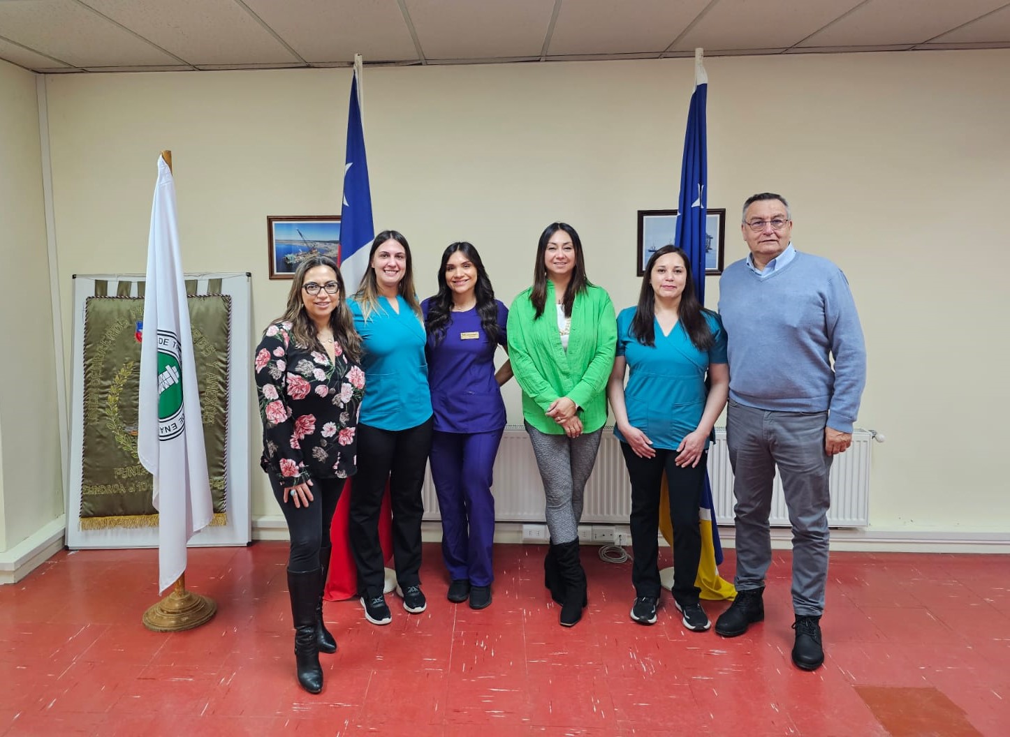 Sindicato de trabajadores de Enap Magallanes y profesionales Terapeuta Ocupacionales y nutricionista, firman convenio de colaboración que beneficiará a todos los socios/as y sus familias.