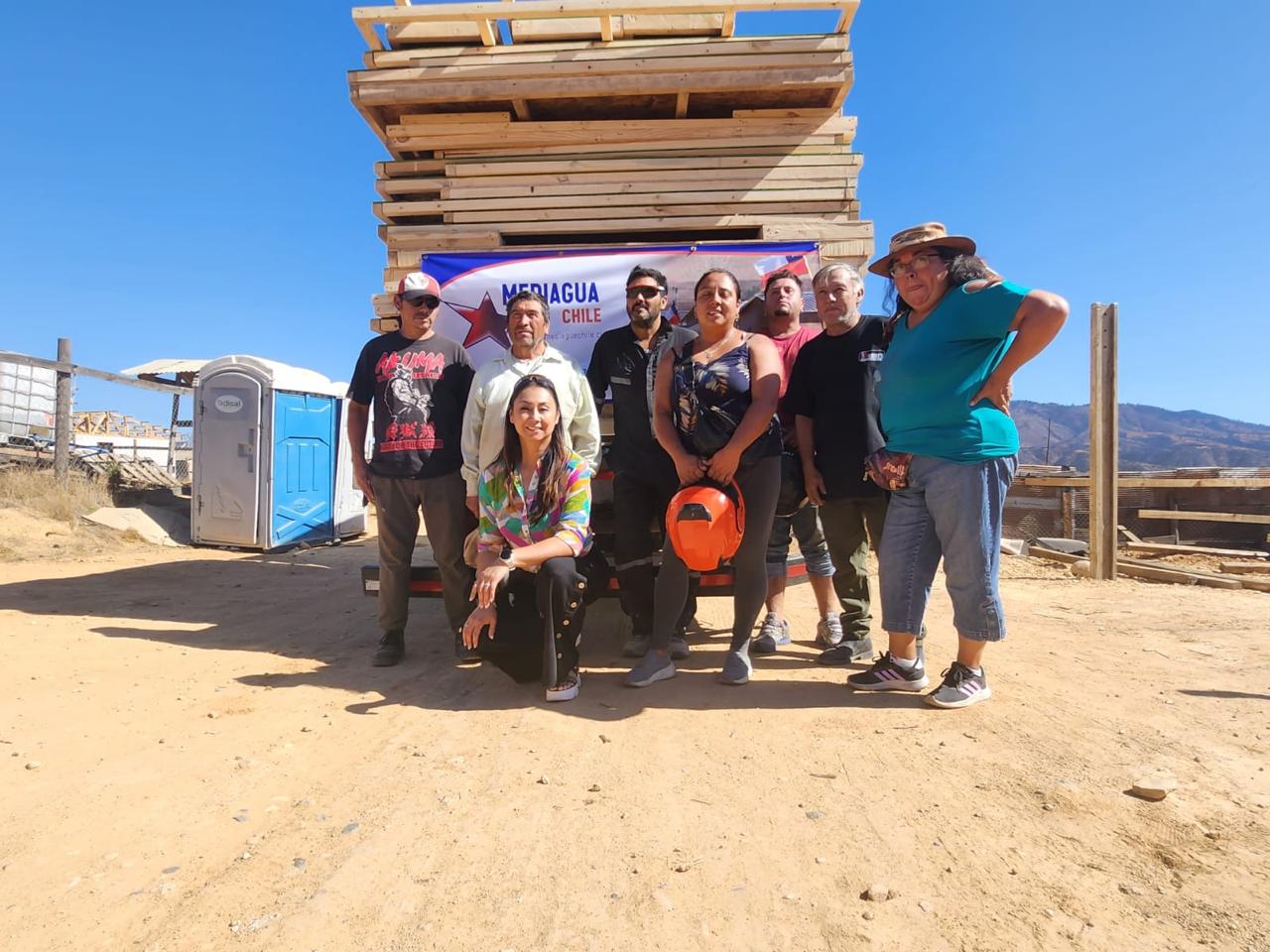 Sindicato de Trabajadores de ENAP Magallanes entregó donación solidaria en Quilpué.