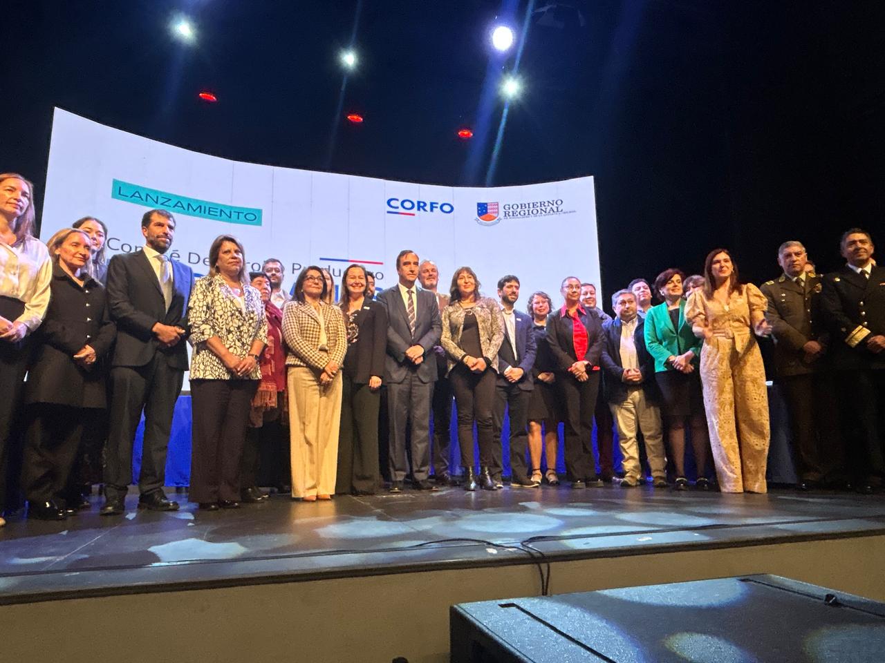 Con la presencia de autoridades regionales, Corfo, Sercotec y lideres del mundo del trabajo se realizó lanzamiento del Comité Productivo Regional de Magallanes 2025